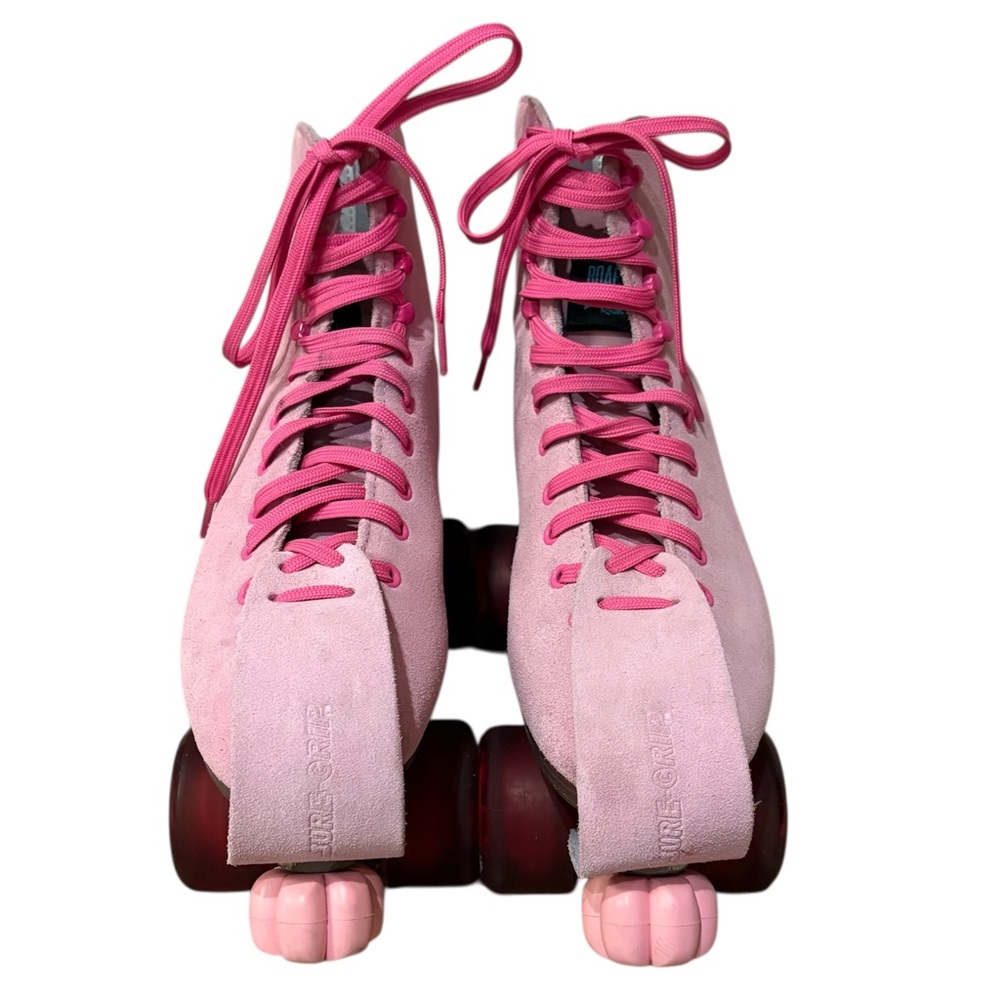 Sure Grip Boardwalk Teaberry Pink Roller Skates Size 8 - Picture 3 of 11